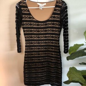 Studio M Lace Overlay Dress